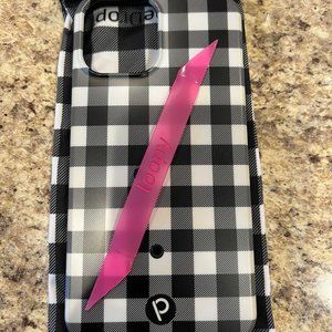 Loopy Black Plaid Case for iPhone 12 Pro Max